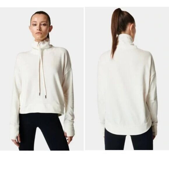 Sweaty Betty Harmonize Luxe Fleece Sweatshirt - XS - Picture 1 of 6